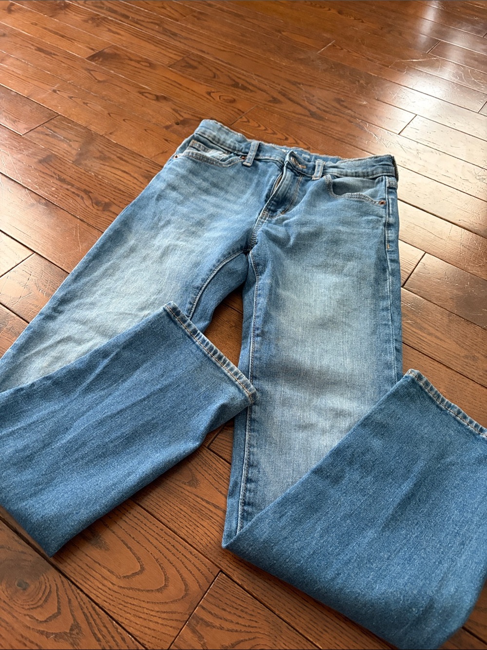 🔥 2/25 - Old Navy Boy’s Straight Leg Light Blue Denim Jeans